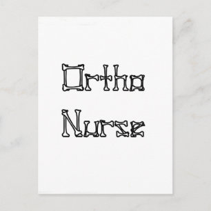 Ortho Nurse Postcard