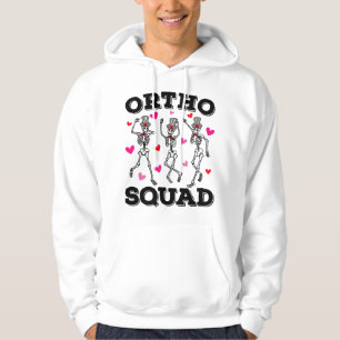 Ortho Squad Dancing Skeleton Valentine Men Hoodie