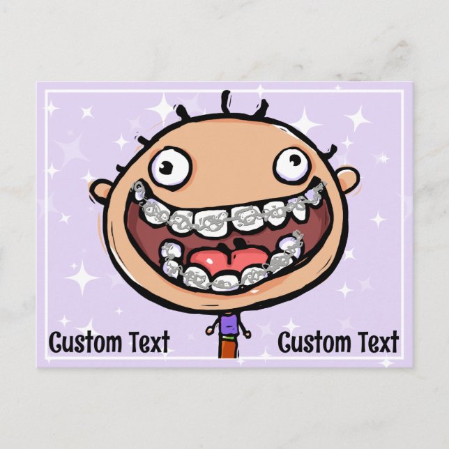 Orthodontic Office New Patient Welcome Card (Front)