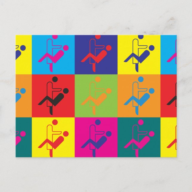 Orthodontics Pop Art Postcard (Front)