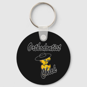 Orthodontist Chick #4 Keychain