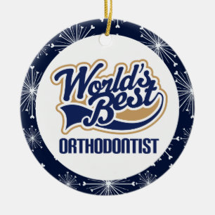 Orthodontist Gift Ornament