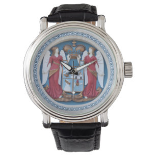 orthodox angels seal religion symbol stucco timiso watch