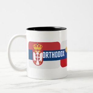 Orthodox brothers Two-Tone coffee mug