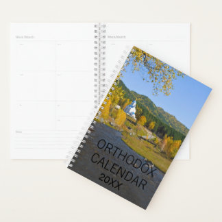Orthodox Calendar Diary Russian Church Photo Planner