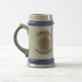 Orthodox Christian "Christ is Risen!" Beer Stein