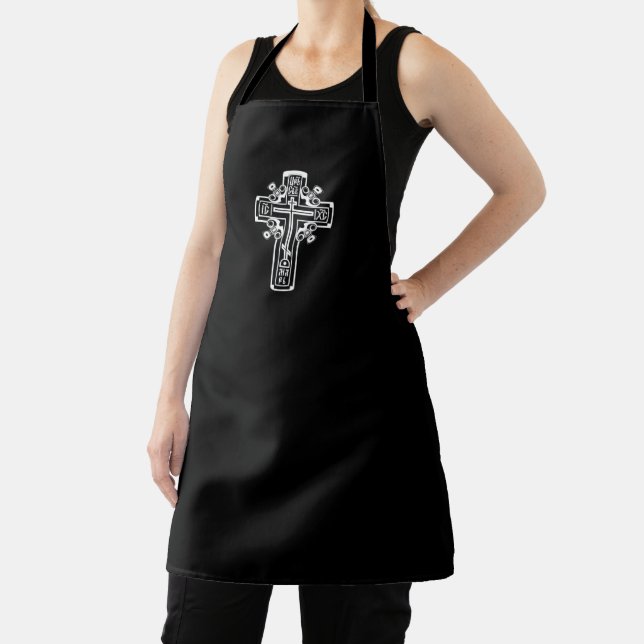 Orthodox Christian cross Apron (Insitu)
