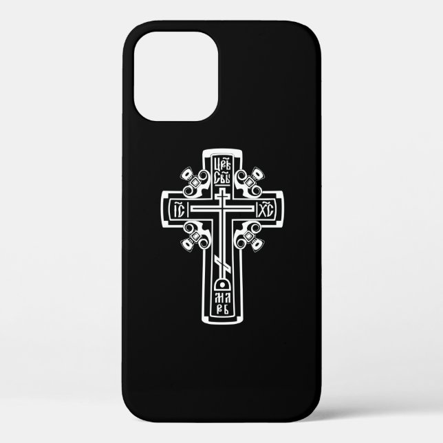 Orthodox Christian cross Case-Mate iPhone Case (Back)