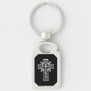 Orthodox Christian cross Keychain
