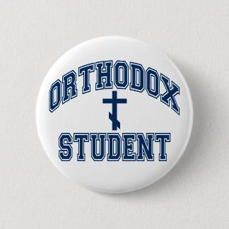 Orthodox Christian "Student" 2.25in. 2 Inch Round Button