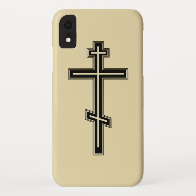Orthodox cross Case-Mate iPhone case (Back)