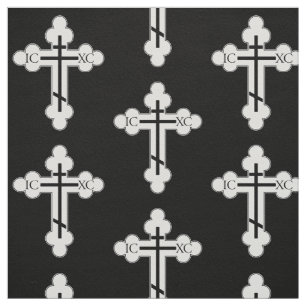 Orthodox cross fabric
