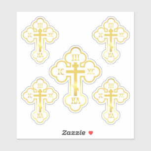 Orthodox Cross Gold NIKA