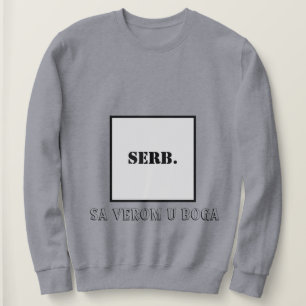 Orthodox cross sweatshirt