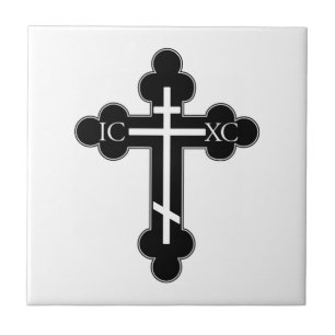 Orthodox cross tile