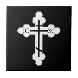 Orthodox cross tile