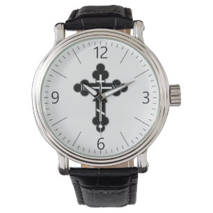 Orthodox cross watch