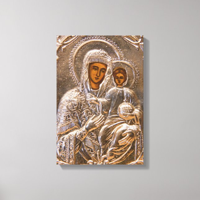 Orthodox icon canvas print (Front)