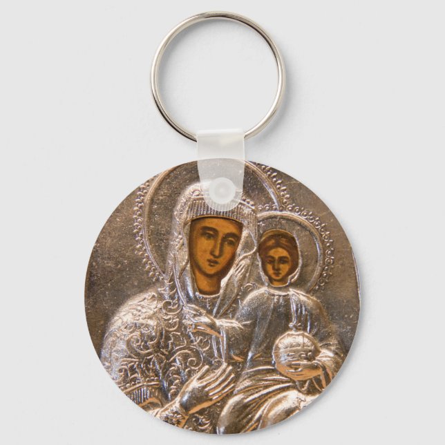 Orthodox icon keychain (Front)