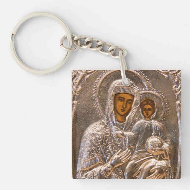 Orthodox icon keychain (Front)