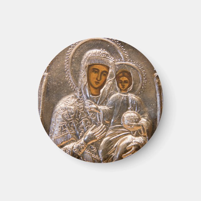 Orthodox icon magnet (Front)
