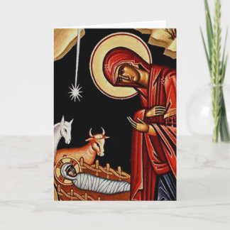 Orthodox Nativity III Holiday Card
