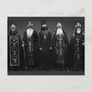 Orthodox Schemamonks Postcard