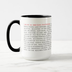 Orthodoxe Christian Nicene Creed Combo 15oz Mug