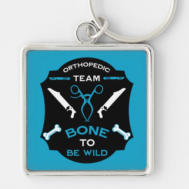Orthopaedic Hospital Team Keychain (Front)