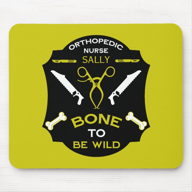 Orthopaedic Nurse Mouse Pad (Front)