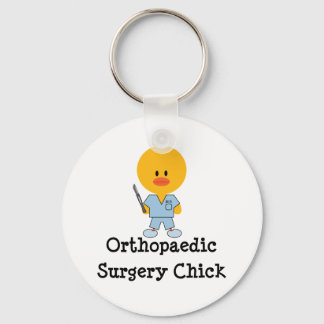 Orthopaedic Surgery Chick Keychain