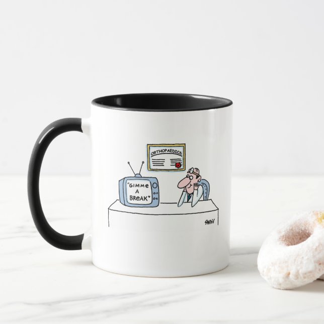 Orthopaedist Funny Coffee Mug (With Donut)