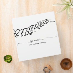 Orthopedic chiropractic Surgeon Massage Therapist Binder