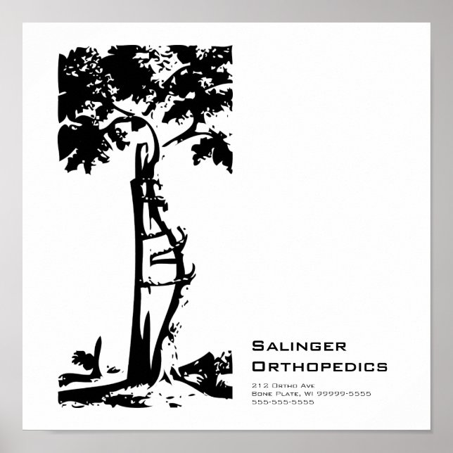 Orthopedic Crooked Tree Poster (Front)
