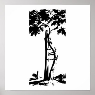 Orthopedic Crooked Tree Poster