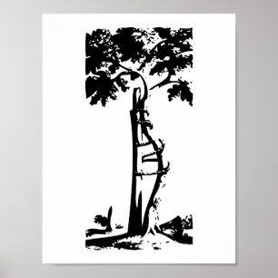 Orthopedic Crooked Tree Poster