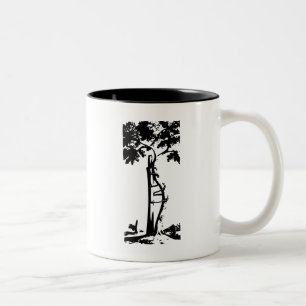 Orthopedic Crooked Tree Two-Tone Coffee Mug