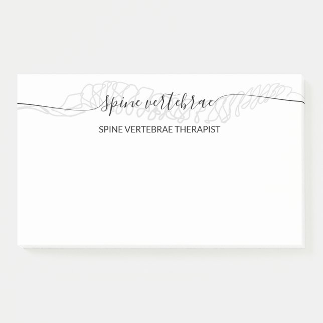 Orthopedic Massage Therapist Post-it Notes (Front)