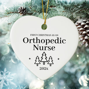 Orthopedic Nurse 2026 Christmas Ornament
