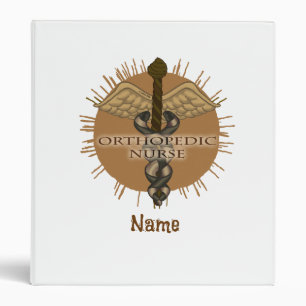 Orthopedic Nurse Caduceus  Binder