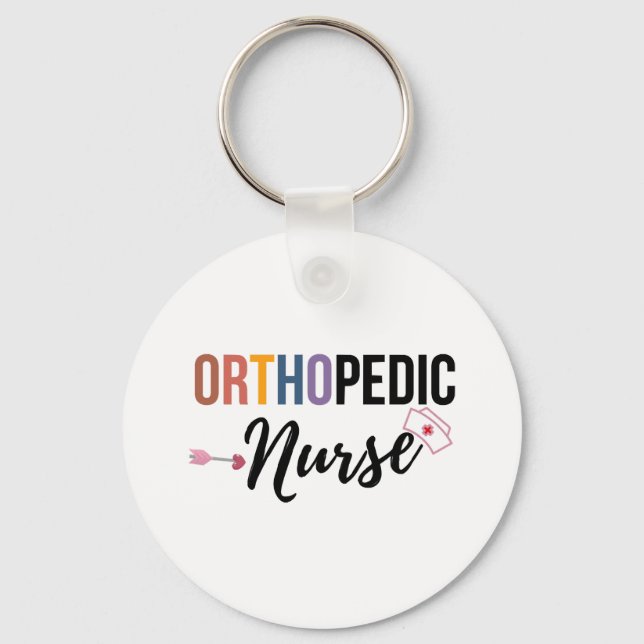 Orthopedic Nurse Keychain (Front)