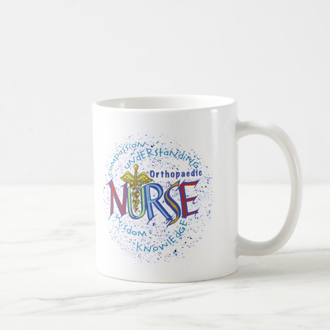 Orthopedic Nurse Motto  mug (Right)