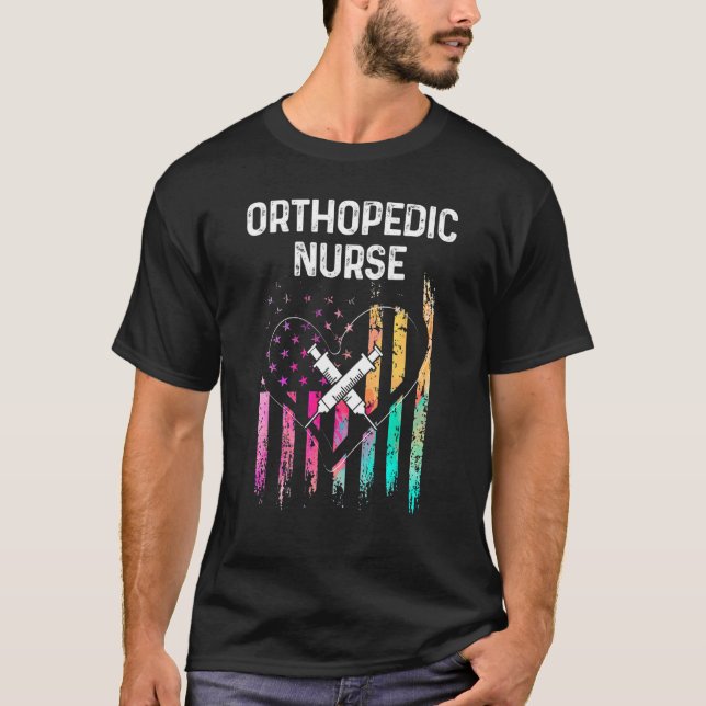 Orthopedic Nurse Ortho Nursing Rn 3 T-Shirt (Front)