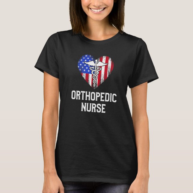 Orthopedic Nurse Ortho Nursing Rn   3 T-Shirt (Front)