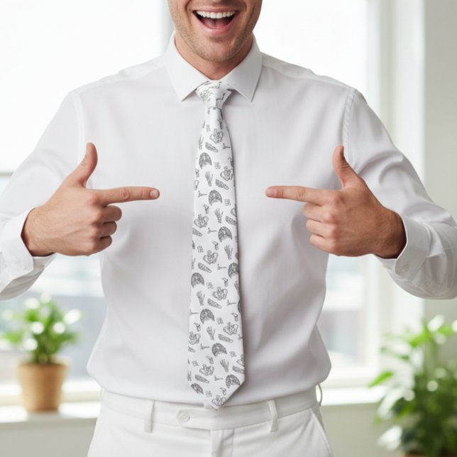 Orthopedic Physician anatomy Tie (Creator Uploaded)