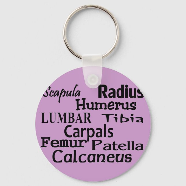 Orthopedic Physician/Surgeon Gifts Keychain (Front)
