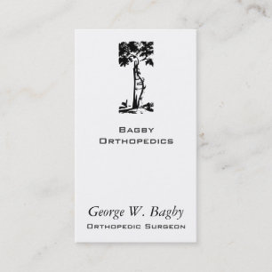 Orthopedic Surgery Crooked Tree Business Card