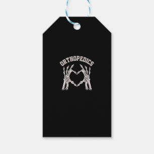 Orthopedics Skeleton Hand Heart Ortho Nurse Rn Cre Gift Tags