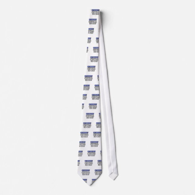 Orthopedist...Will Work For Beer Tie (Front)