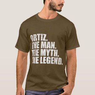 OrtizOrtiz Family name Ortiz last Name Ortiz Surna T-Shirt